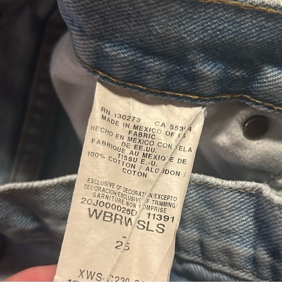 Wrangler Reworked Cutoff Shorts - Picture 4 of 5